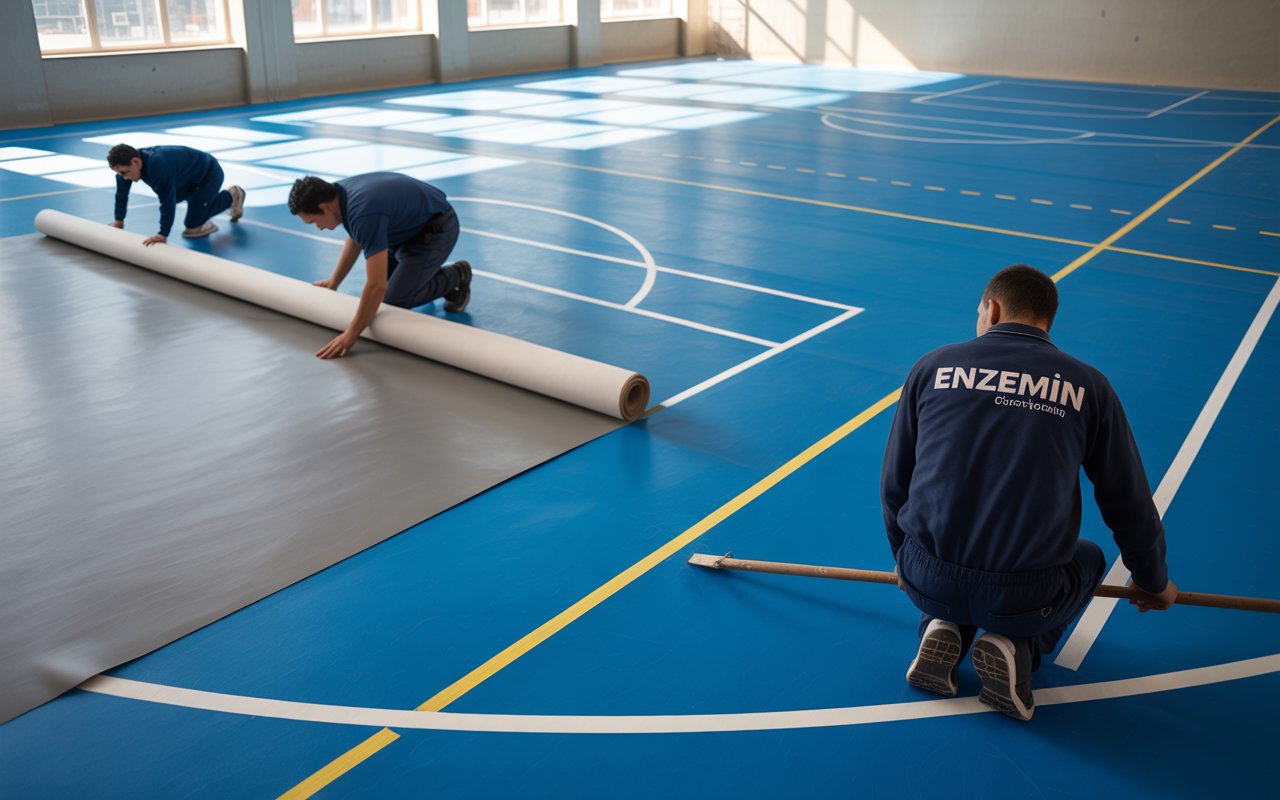 8 mm Zemin Kaplama: Spor Sahaları İçin Mükemmel Çözüm!